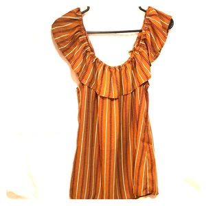 NWT Off the shoulder Flowy blouse